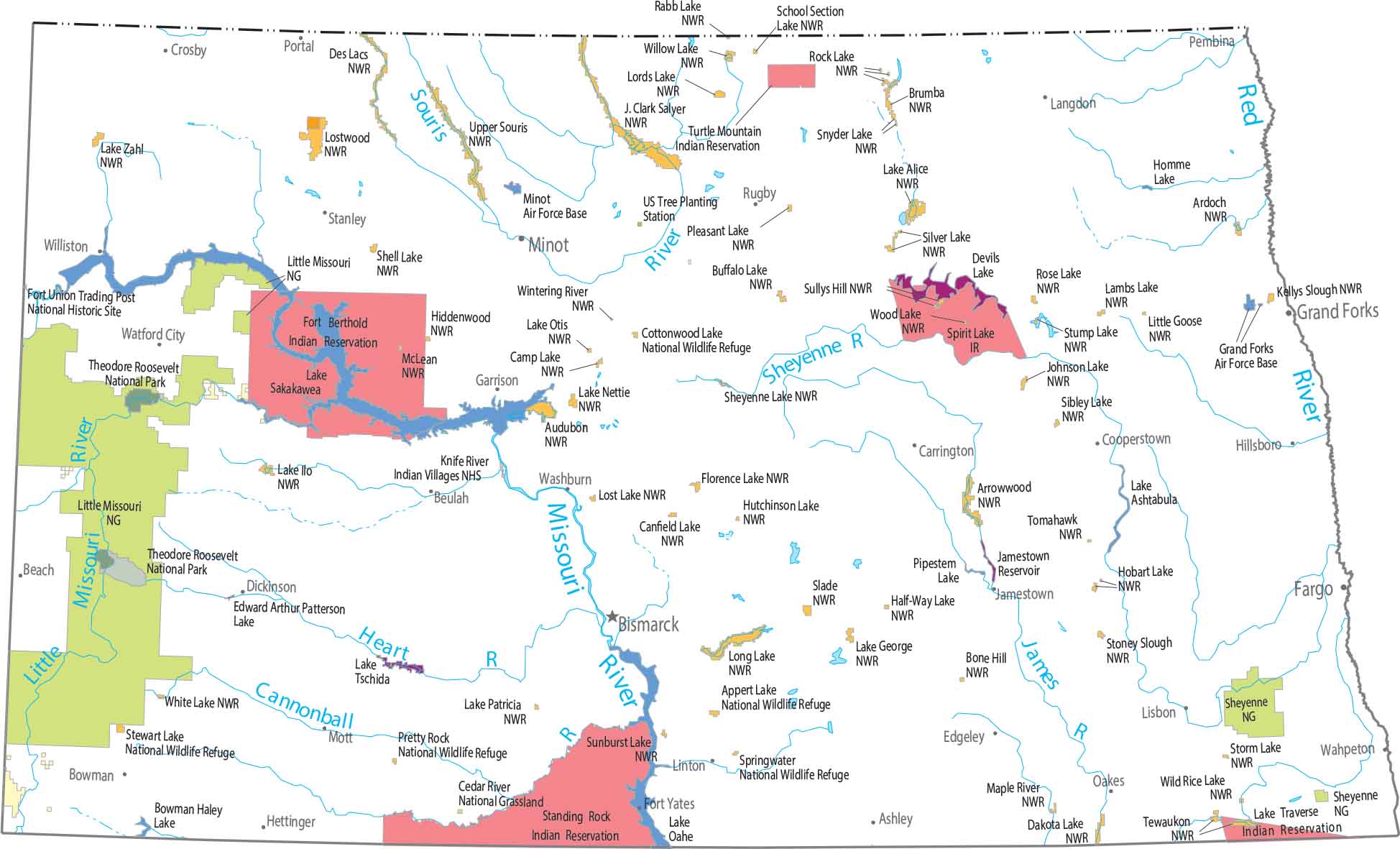North Dakota Zip Code Map US Maps National Parks And Forests.