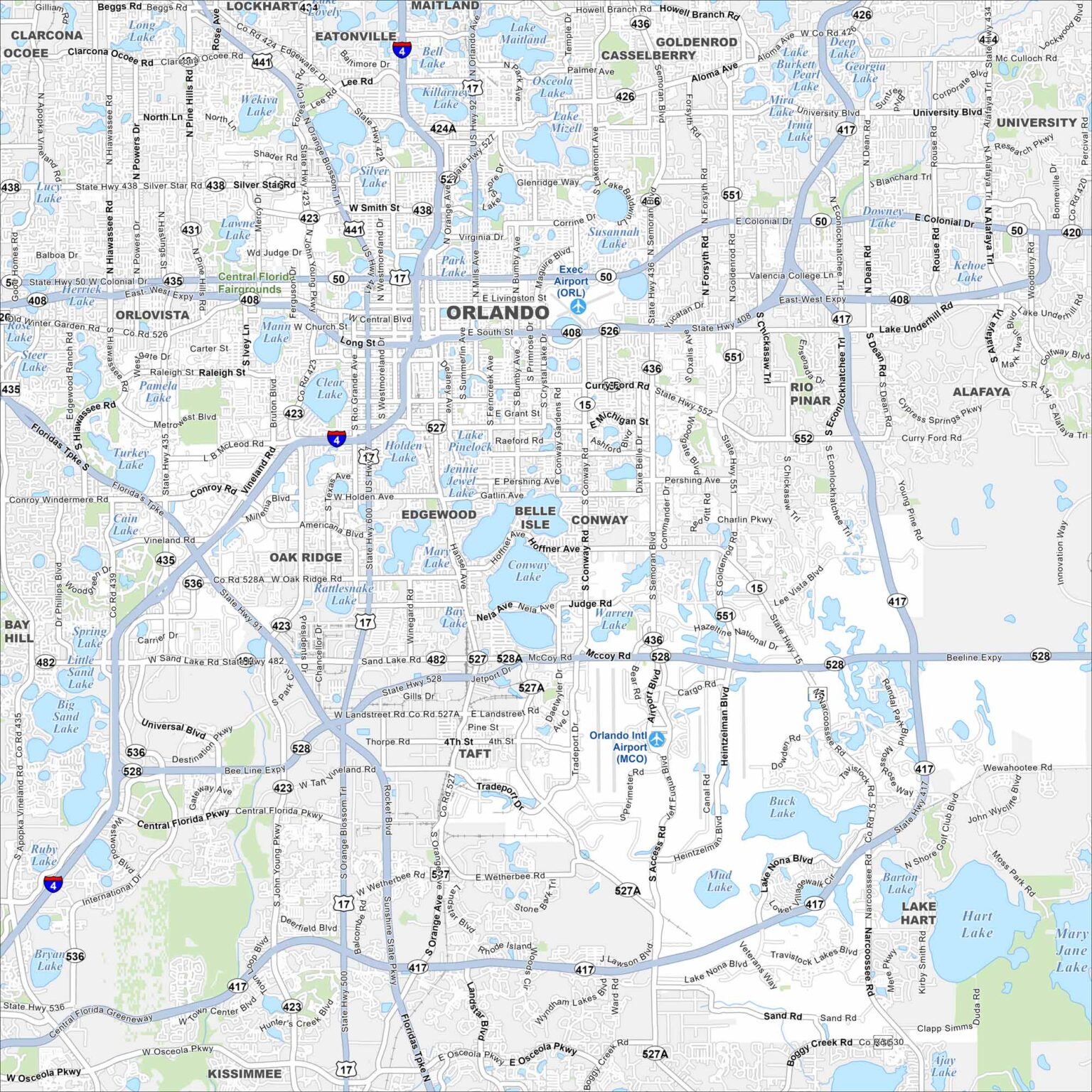 Downtown Miami Map US Maps Orlando Map Florida 1536x1536 