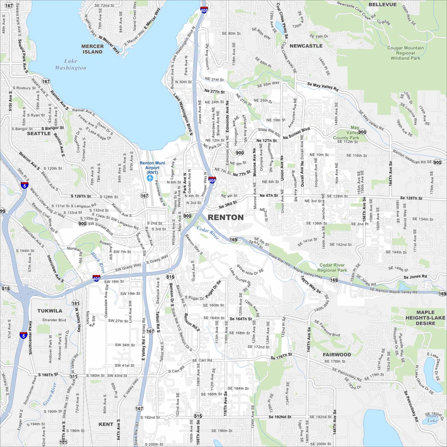 Map Of Centralia Washington US Maps Renton Map Washington 1536x1536 
