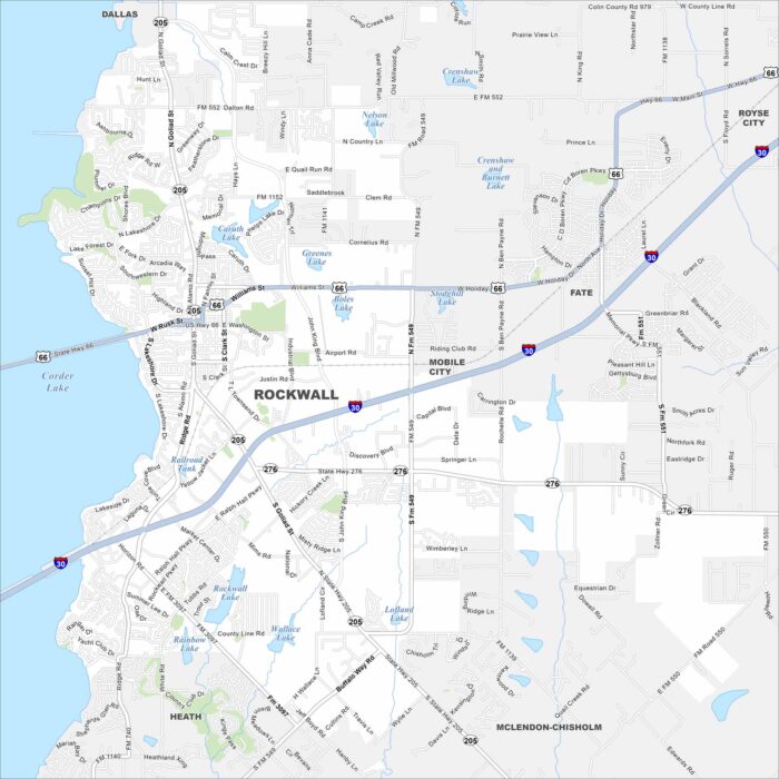Map Of Rockwall Texas US Maps Rockwall Map Texas 700x700 