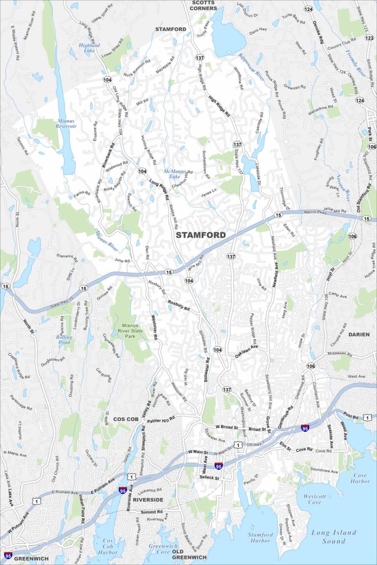 Map Of Bridgeport Connecticut US Maps Stamford Map Connecticut 768x1152 