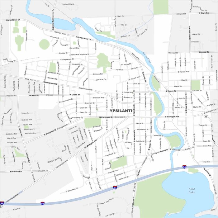 Map Of Ypsilanti Michigan US Maps Ypsilanti Map Michigan 700x700 