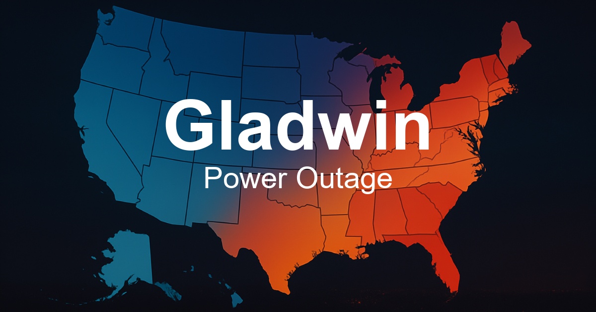 Gladwin Power Outages Live Outage Map Current Status Gladwin 