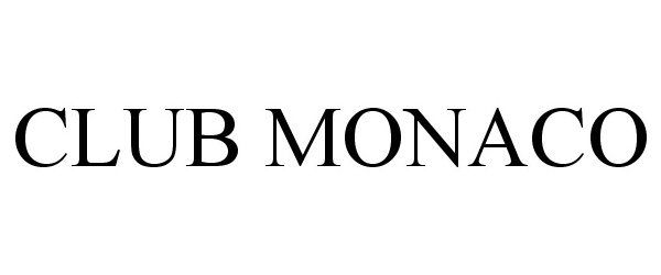 In 2021, this logo was revived in japan for vintage packaging to commemorate the 50th anniversary of mcdonald's japanese division. Club Monaco Club Monaco Corp Trademark Registration