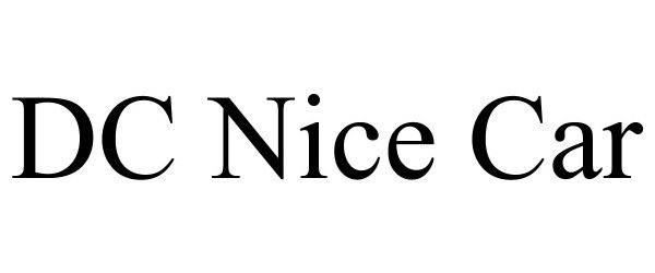 dc nice car - dc nice car inc trademark registration on dc nice car inc