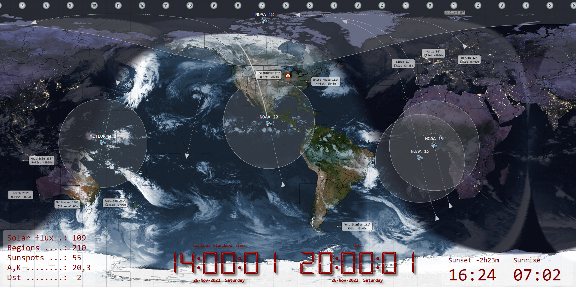 Simon S World Map USRadioguy Com Simom135 