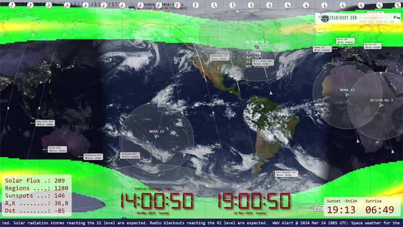 Simon S World Map USRadioguy Com 