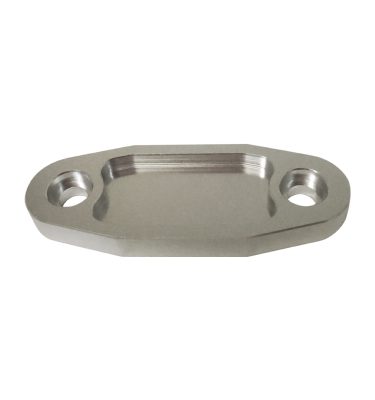 Billet Ford 351C/400, Cleveland Fuel Pump Block-Off Plate