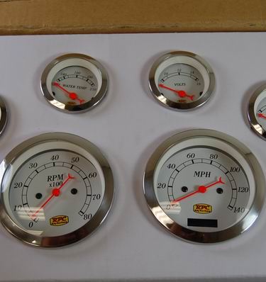 Electrical speedometer gauge set 6 pc