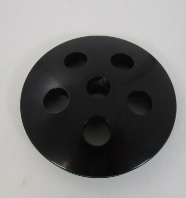 Type ii power steering pulley - black
