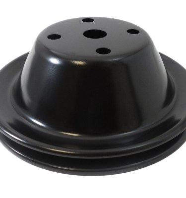 Pulley water pump 1-groove sb chevy lwp - black