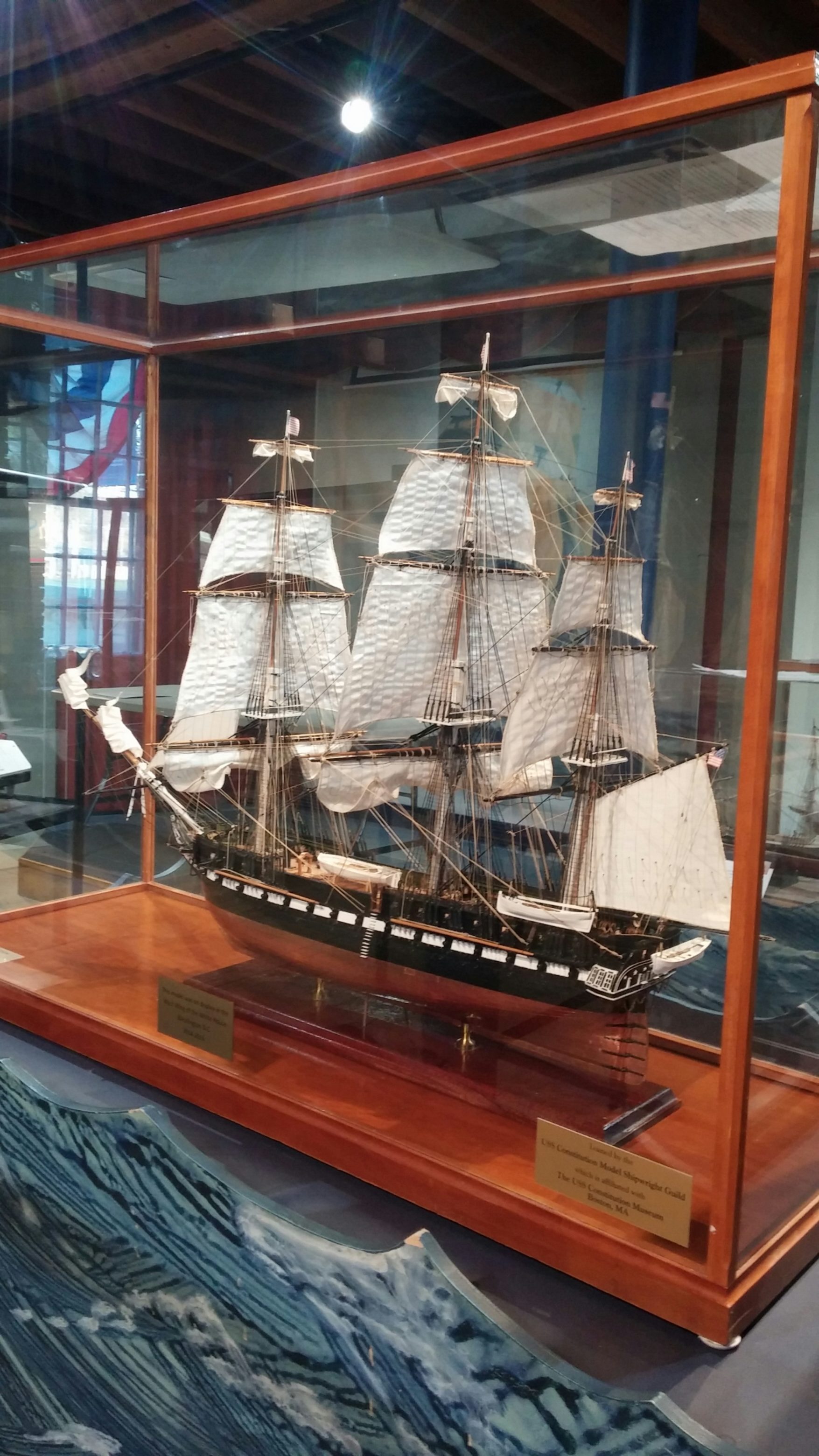 Basic english language skills required. USS Constitution Museum Opens Model Ship Show - USS