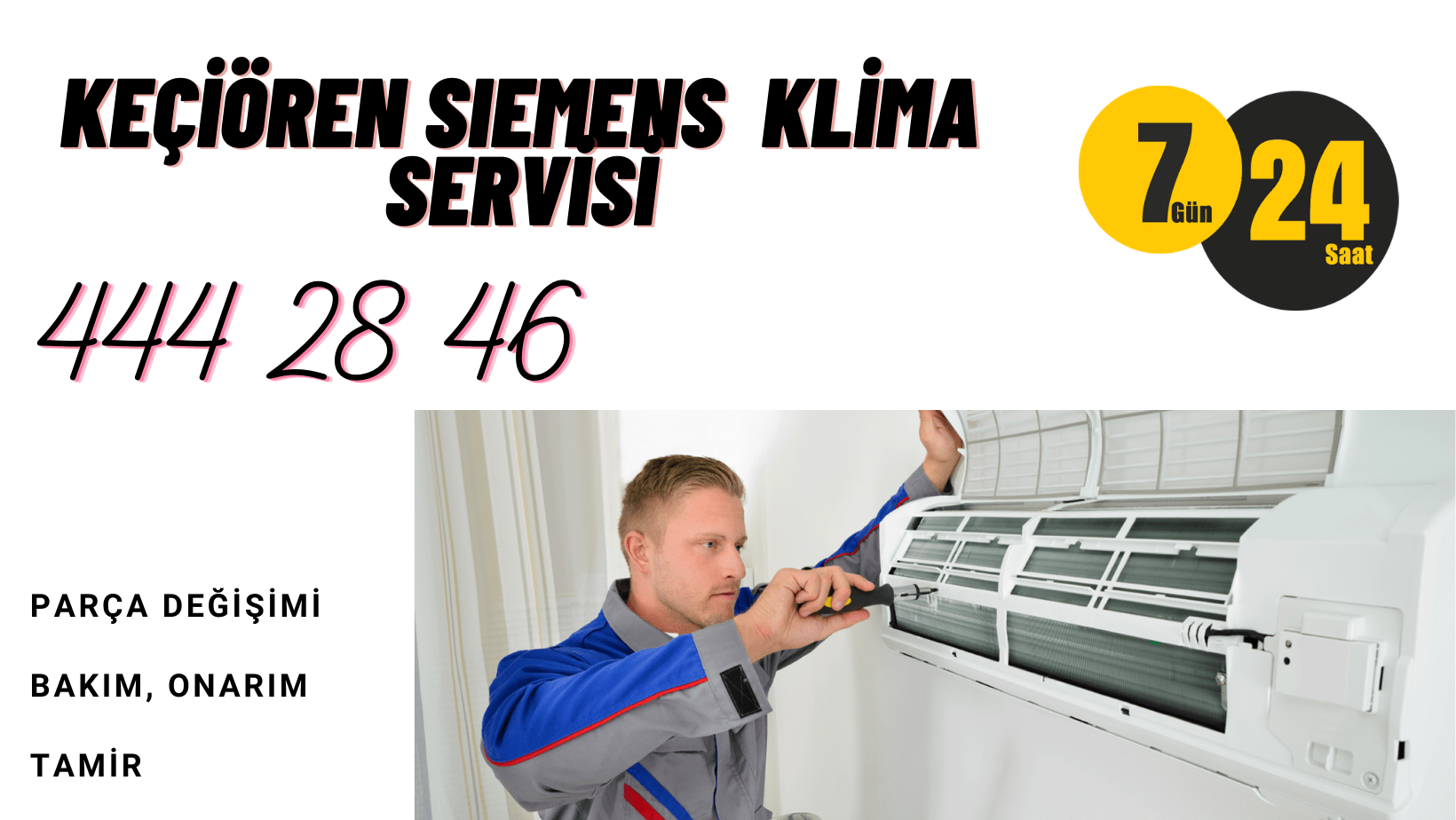 keçiören siemens klima servisi