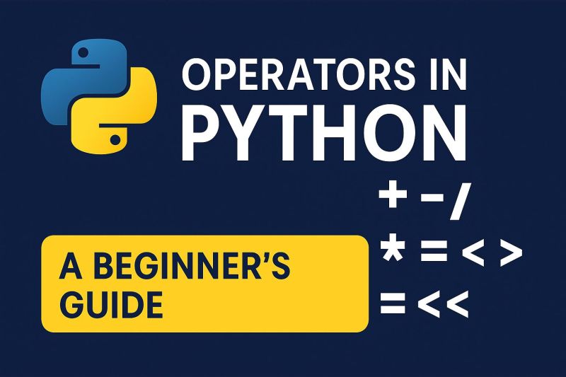 A Beginner S Guide To Operators In Python Techsoftware - Mobile Landscape Arts for Desktop