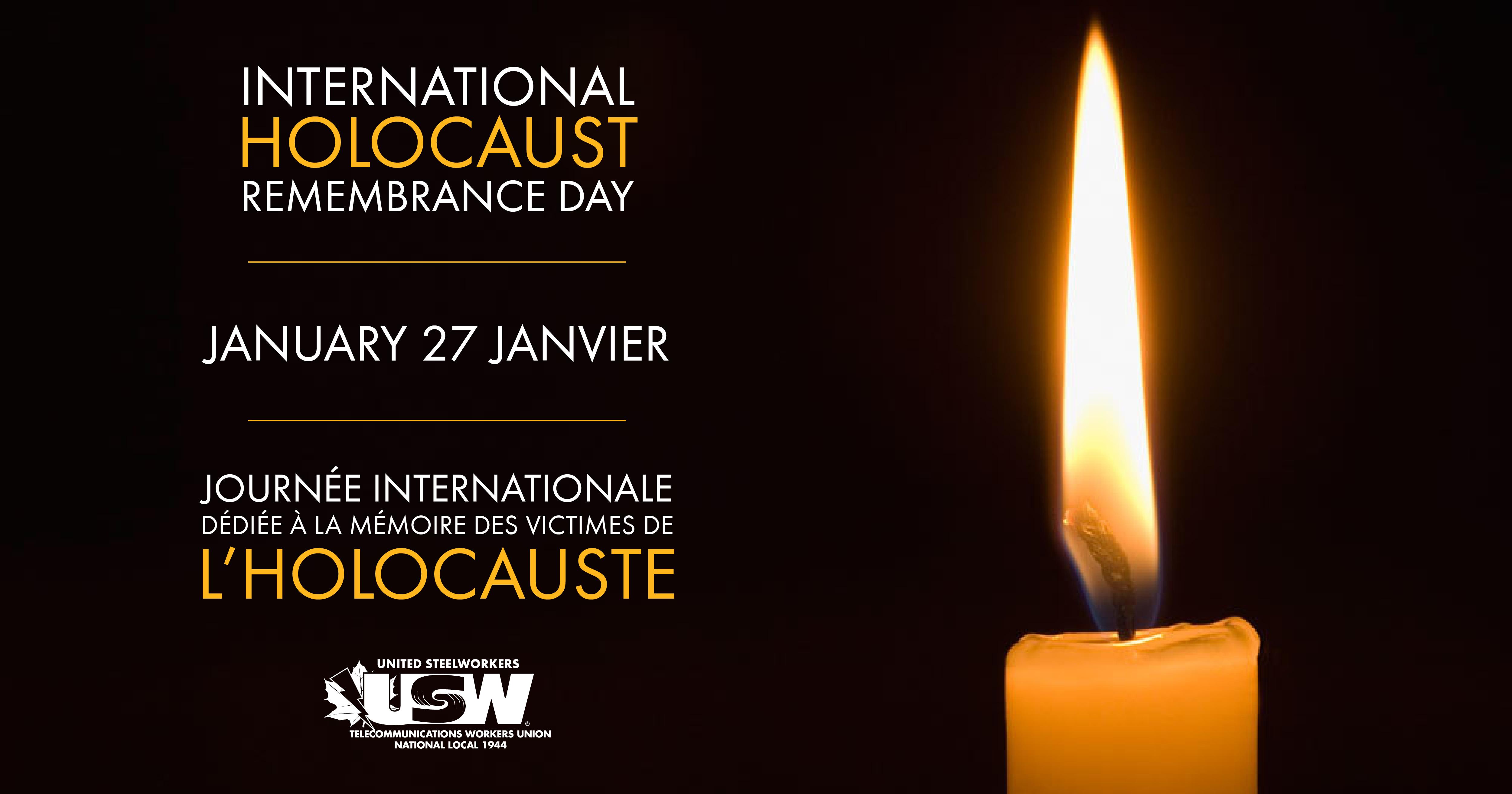 International Holocaust Remembrance Day Usw District 3