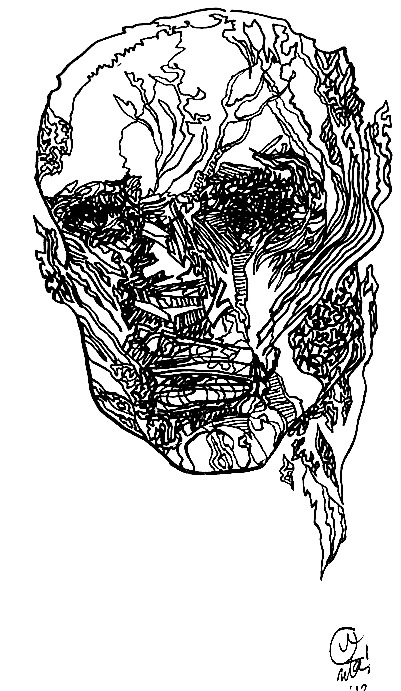 face with relationship to matter