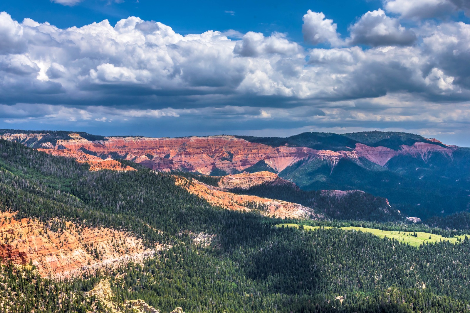 Sceninc View of Cedar Breaks National Monument, Utah.
