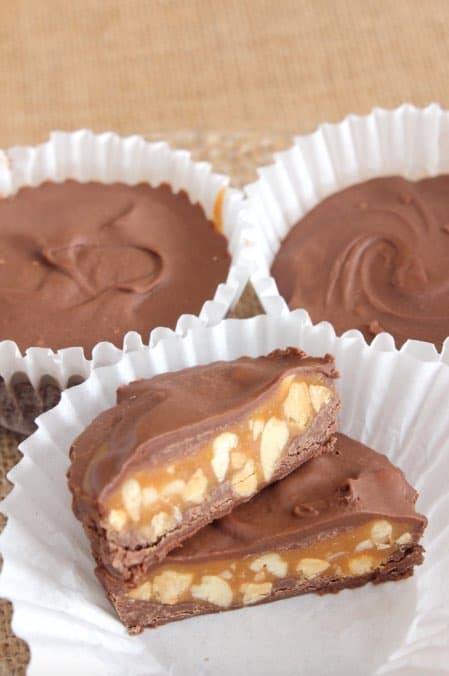 Snickers snack cups