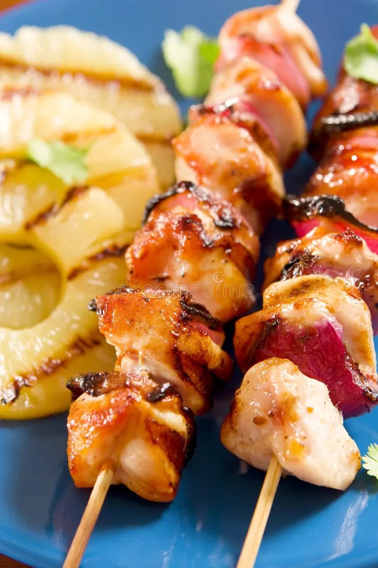 Chicken Kebabs - Skewer Coosters 10 x 100g bags Cooked
