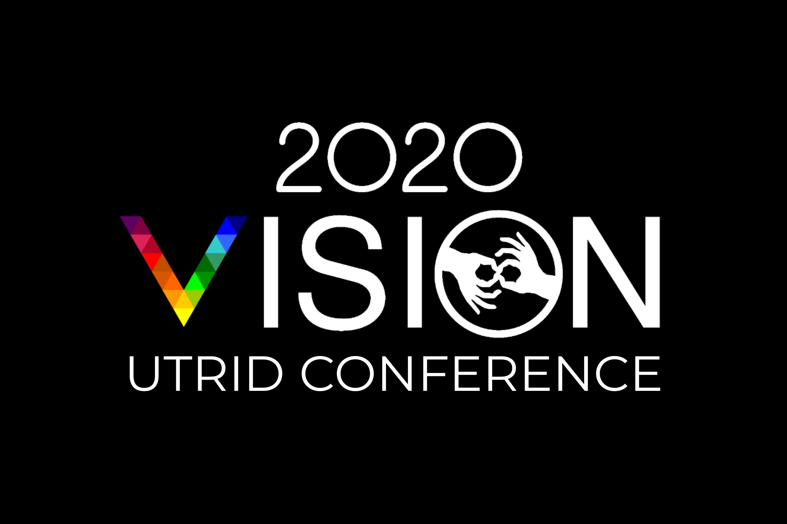 Conference Logo: 2020 VISION UTRID Conference