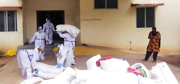 ಗಜೇಂದ್ರಗಡ: ಕೋವಿಡ್ ಕೇರ್ ಸೆಂಟರ್ ಸ್ಥಳಾಂತರ