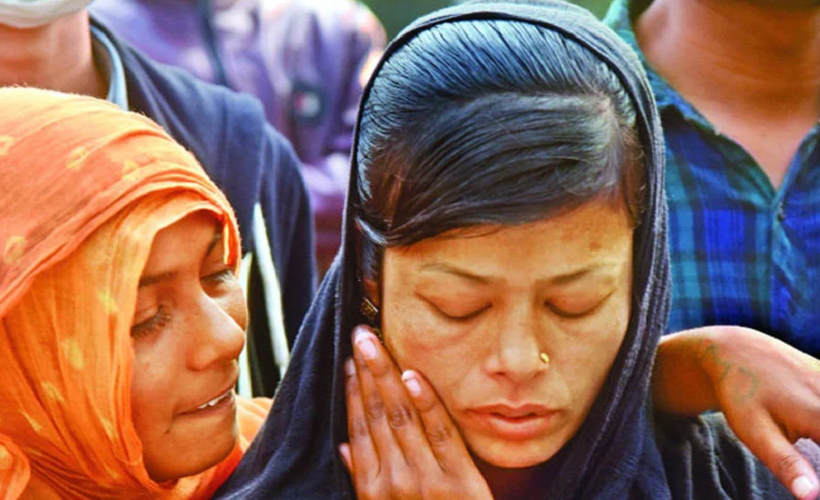 ফুল বিক্রেতা মিম হত্যার বিচার চেয়ে বিক্ষোভ