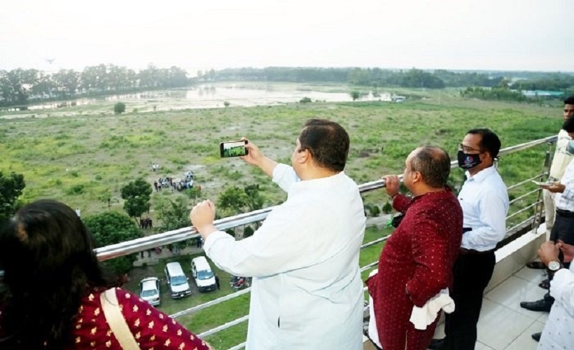 পদ্মার পাড়ে নির্মিত হচ্ছে শেখ হাসিনা ক্রিকেট স্টেডিয়াম