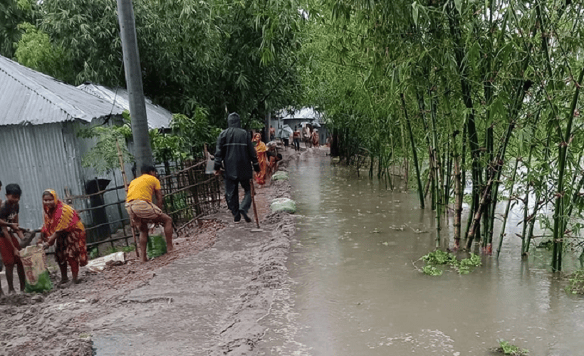 তিস্তায় পানি বিপৎসীমার উপরে: রেড এলার্ট জারি