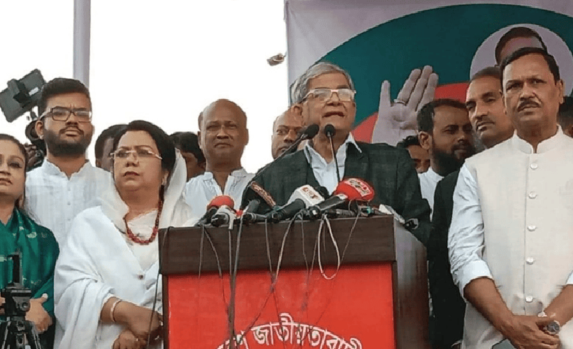 সংলাপ অর্থহীন : ফখরুল