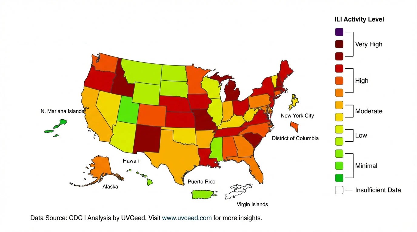 The 2026 Super Flu Has Hit 45 States Here S Wha UVCeed Uvceed Super Flu 2026 