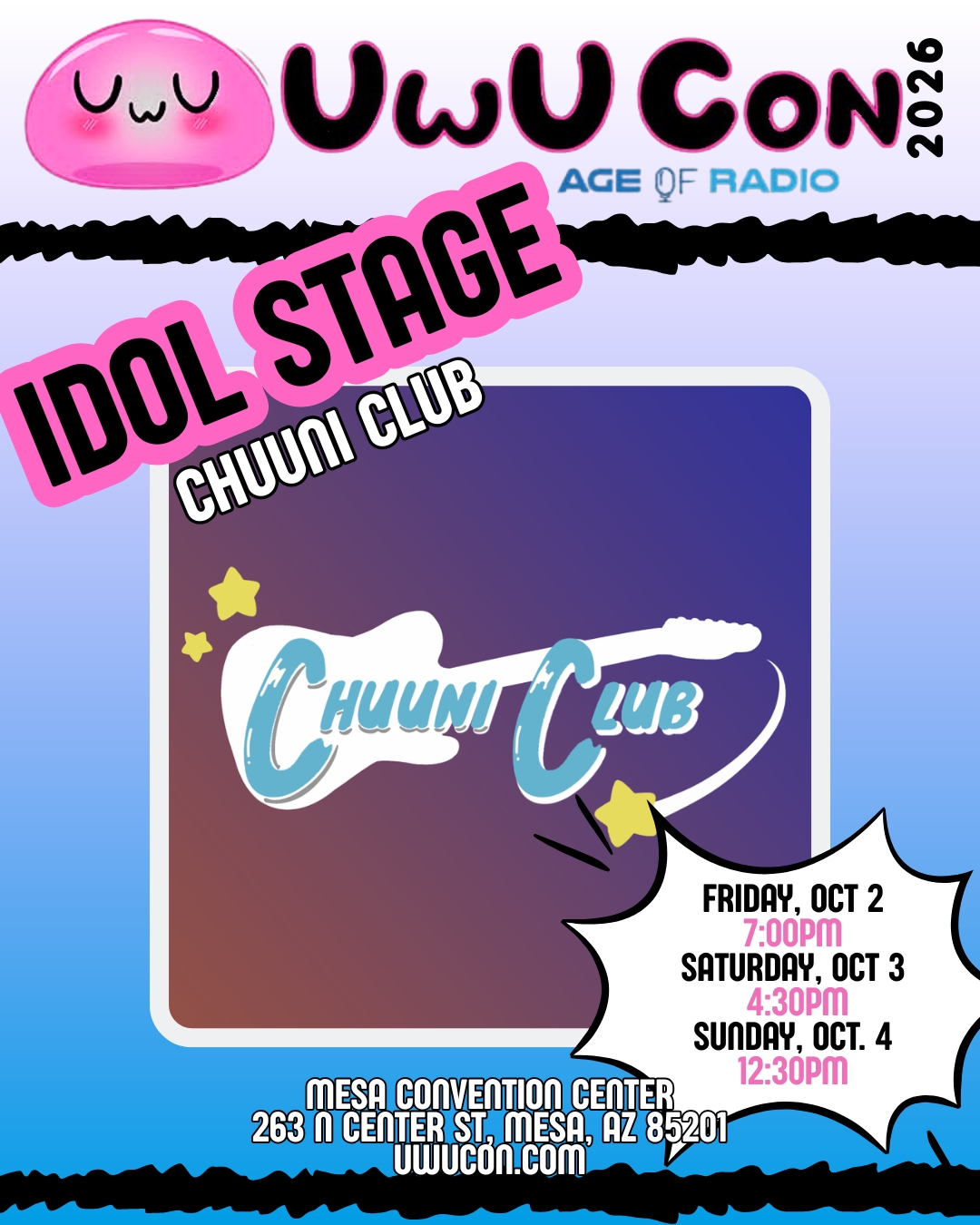 7 PM – Chuuni Club Performance
