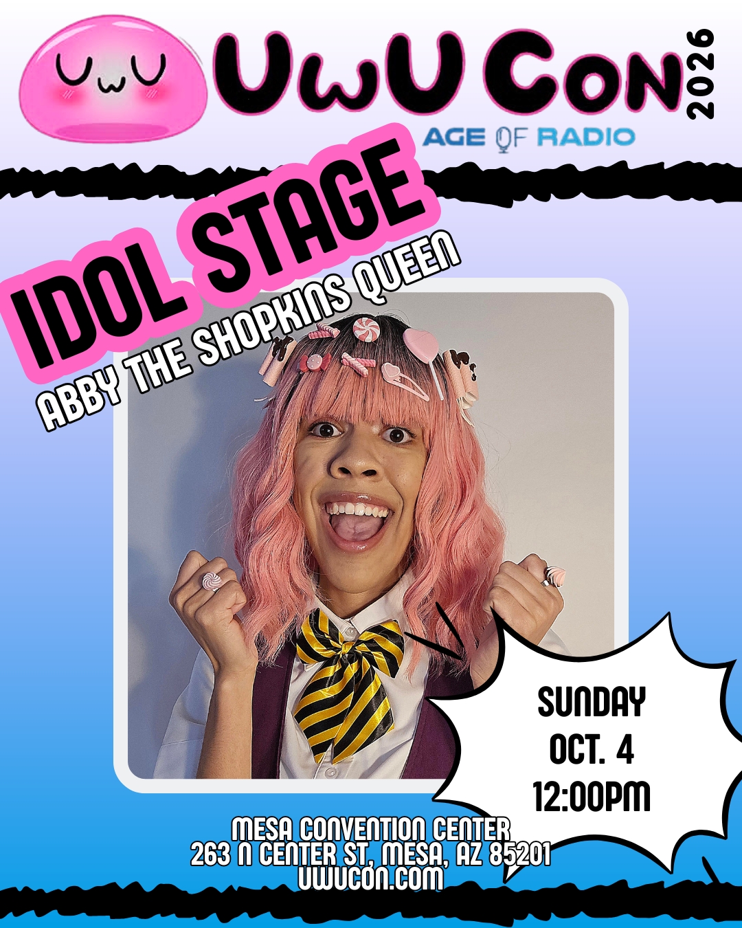 12 PM – Abby the Shopkins Queen Performance