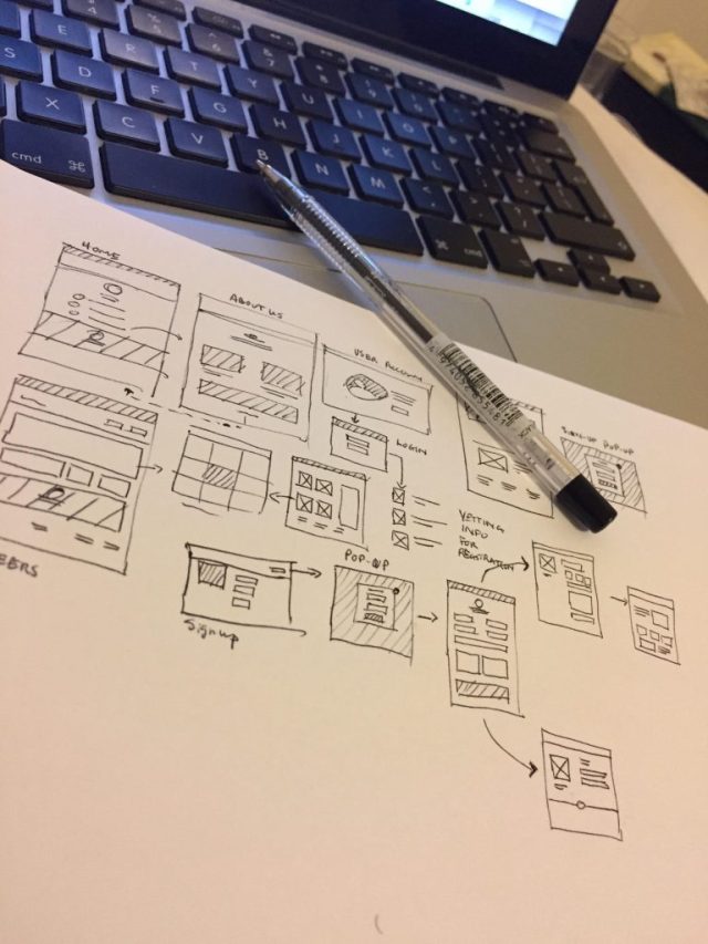 ux sketch