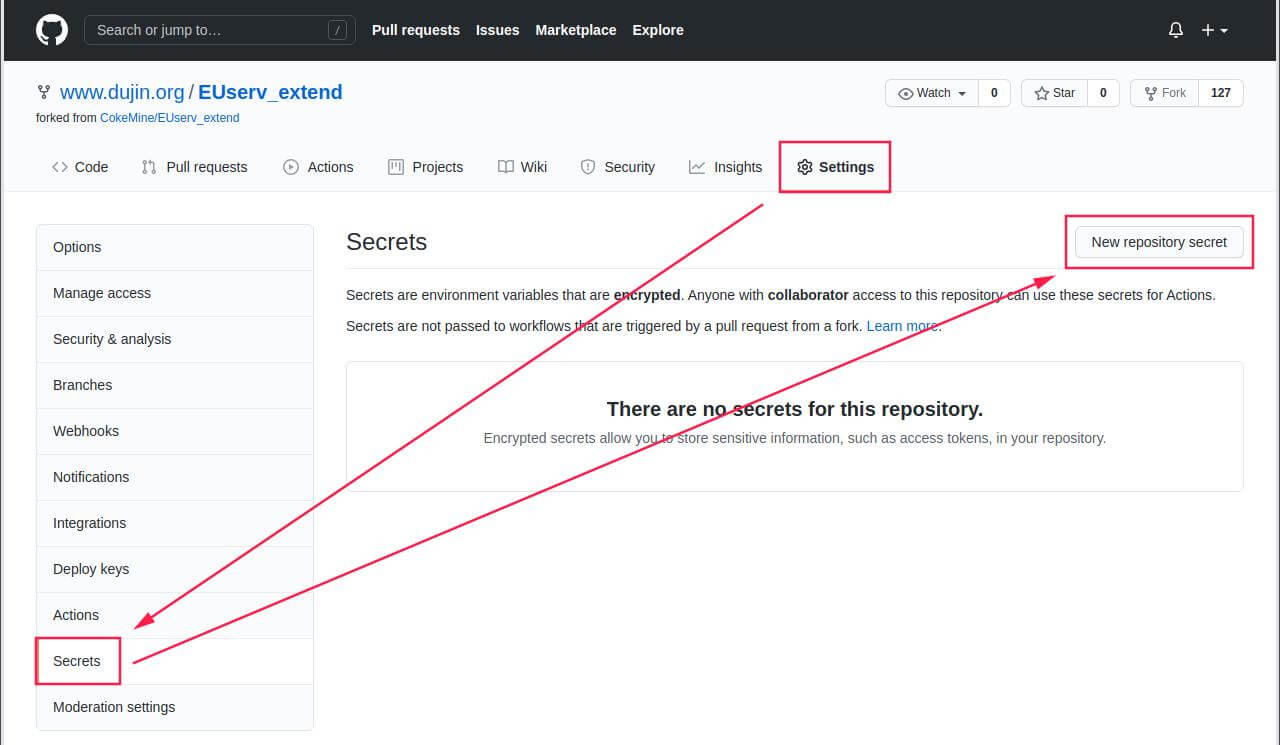 使用 GitHub 给德国小鸡 EUserv VS2-free 永久免费服务器自动续期