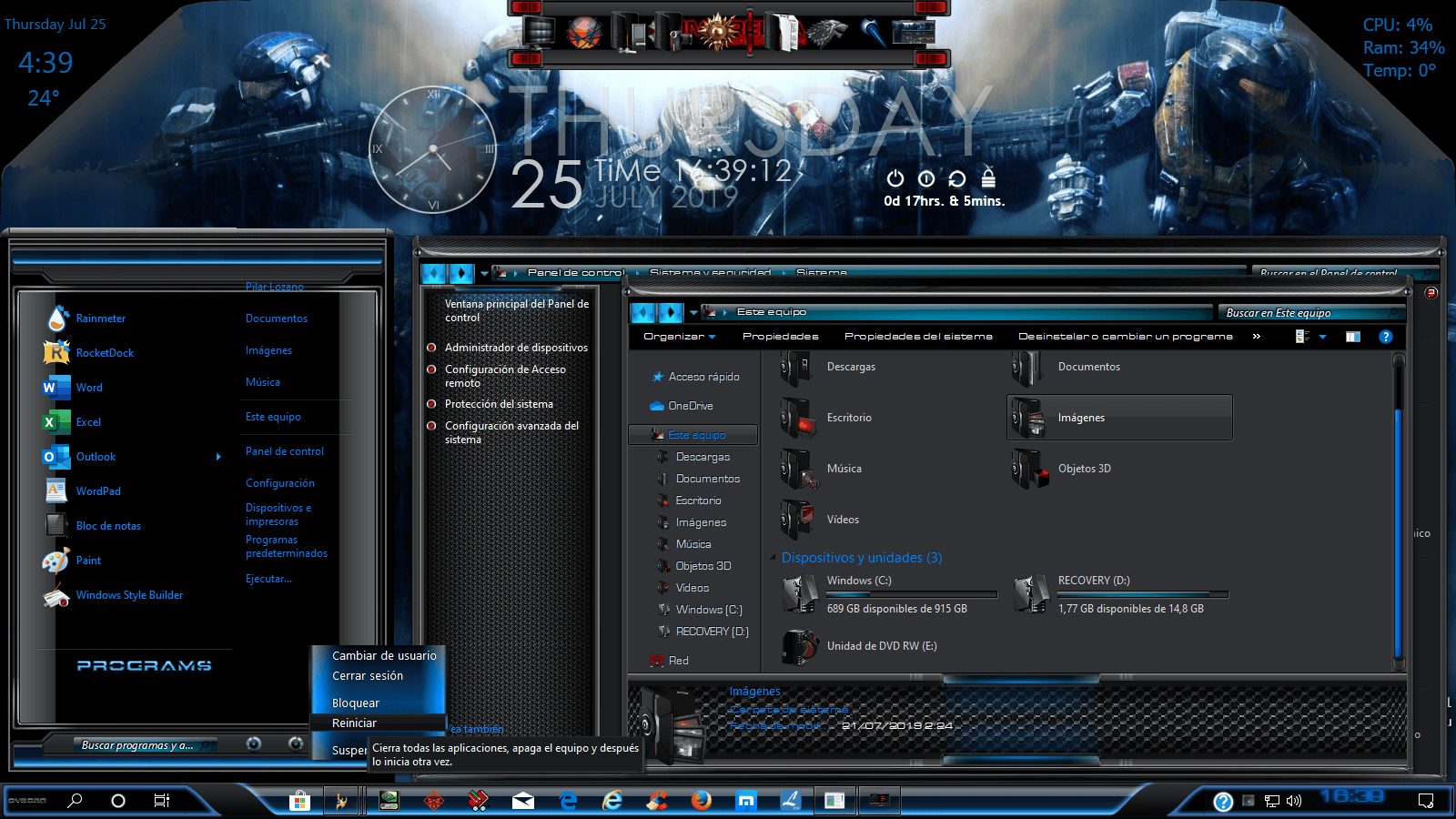 Windows 10 batman theme - lilycalendar