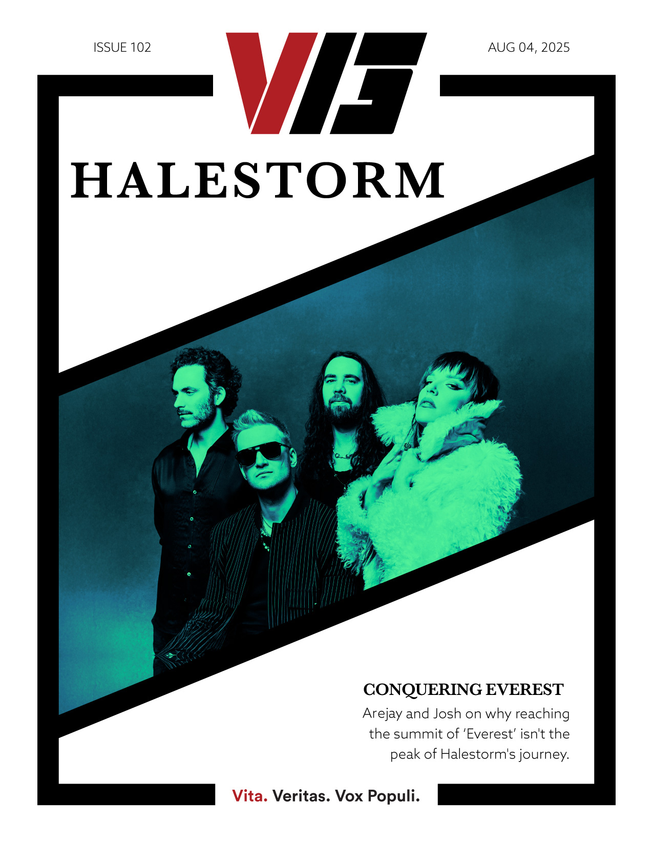 V13 Cover Story #102 - Halestorm