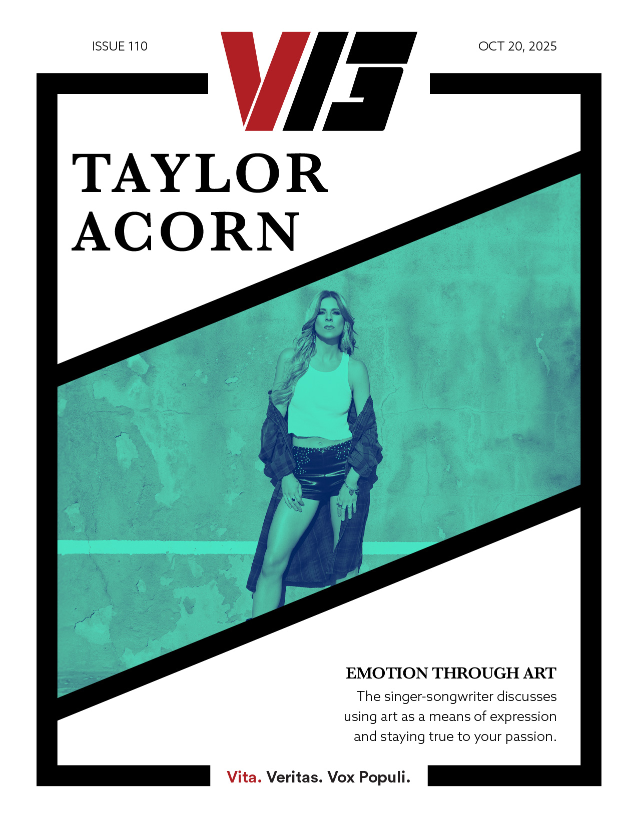 V13 Cover Story #110 - Taylor Acorn