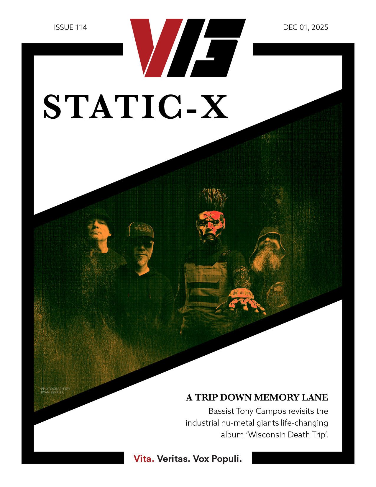 V13 Cover Story - Issue 114 - Static-X