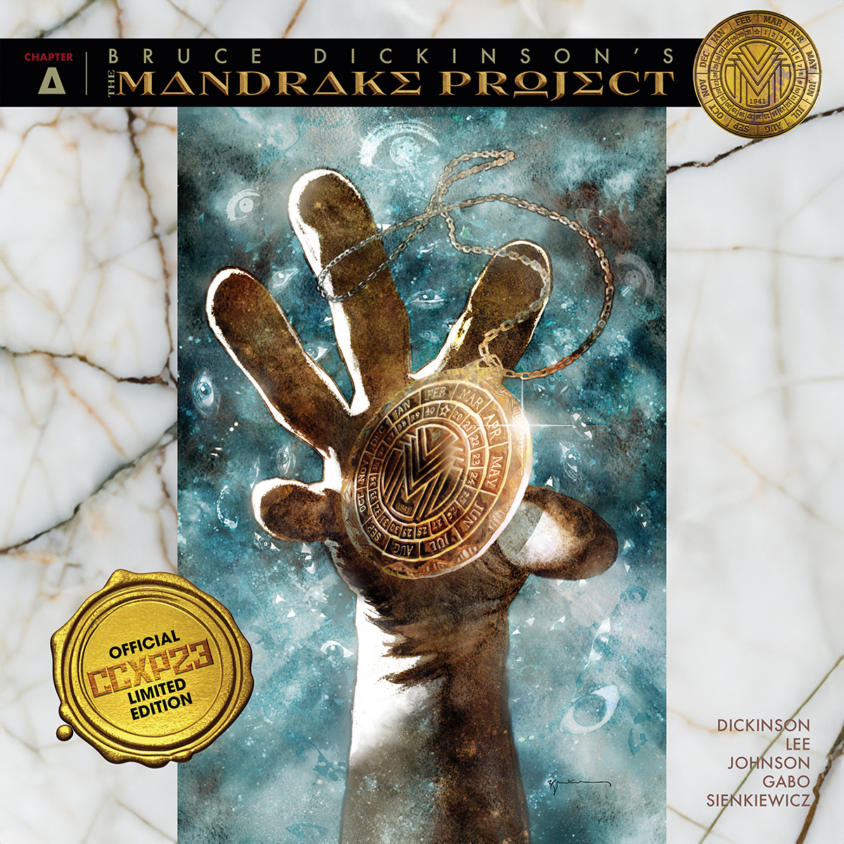 Cover Story: Bruce Dickinson Talks About 'The Mandrake Project