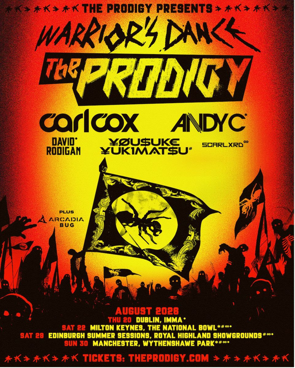 The Prodigy Announce Massive 2026 Outdoor Shows - V13 Media