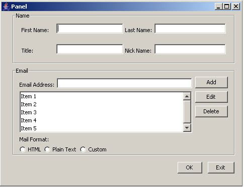 Java B I T P Ph N Swing Practical 1 Form V1study - Perfect Mobile Sunset Designs | Free Download