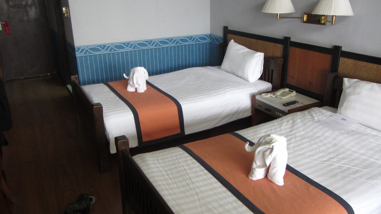 Zimmer mit Elefanten