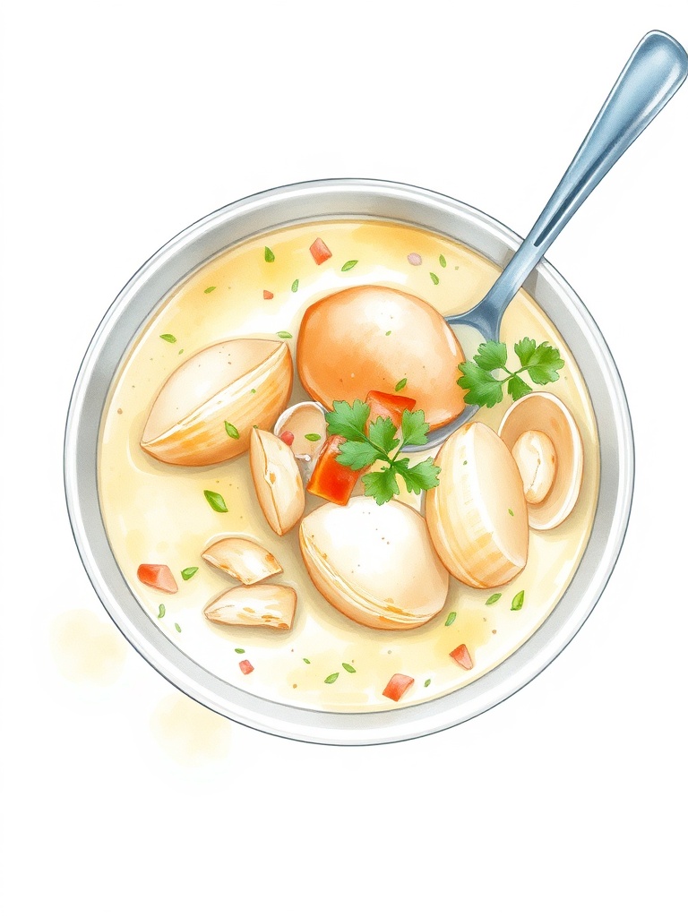 clam chowder image