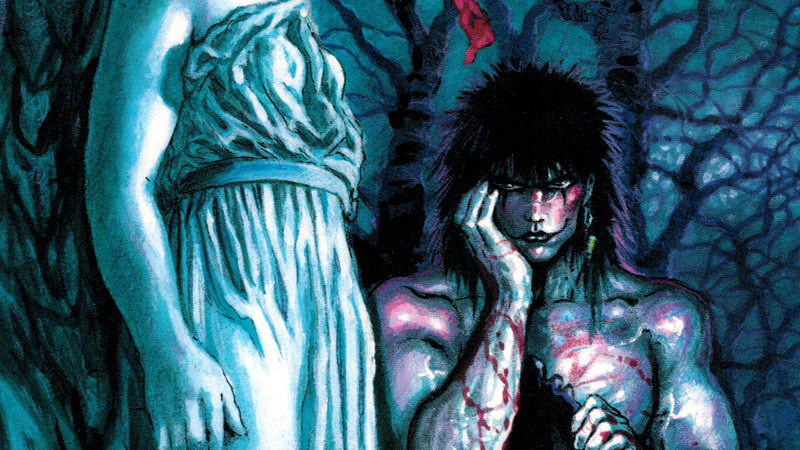 james o'barr's the crow trade paperback cover from tundra publishing