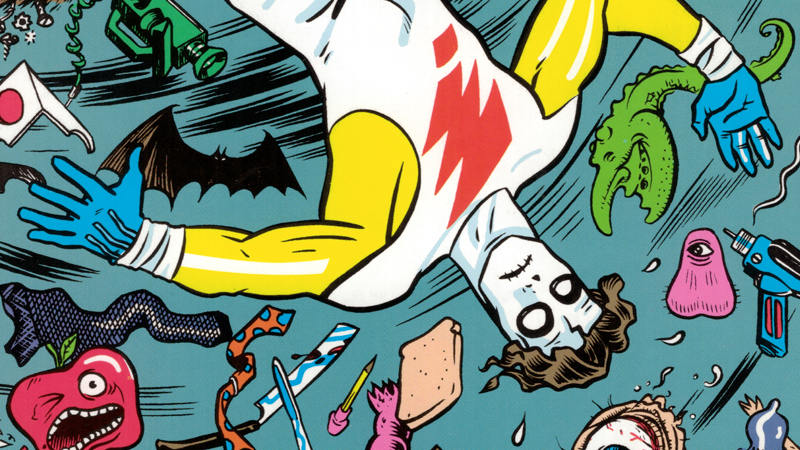 mike allred's madman adventures trade paperback cover