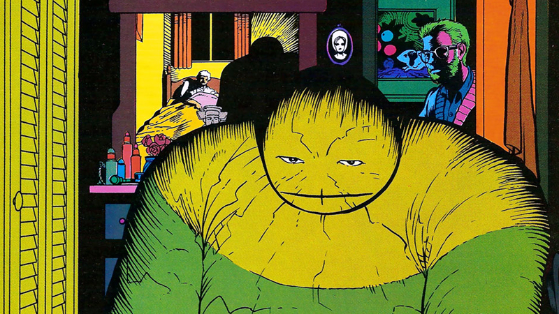 paul chadwick's concrete reflected in a mirror