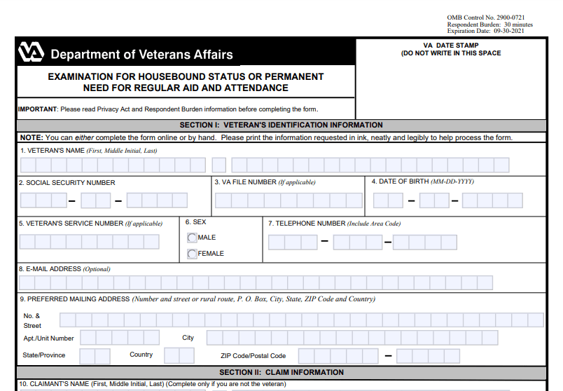 Va Form 21 2680 Printable King Printables Va Form 21 2680 Printable King Printables