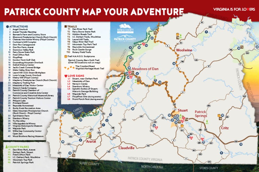 PC advenure map first page