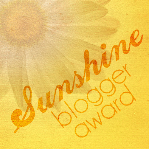 Sunshine Blogger Award