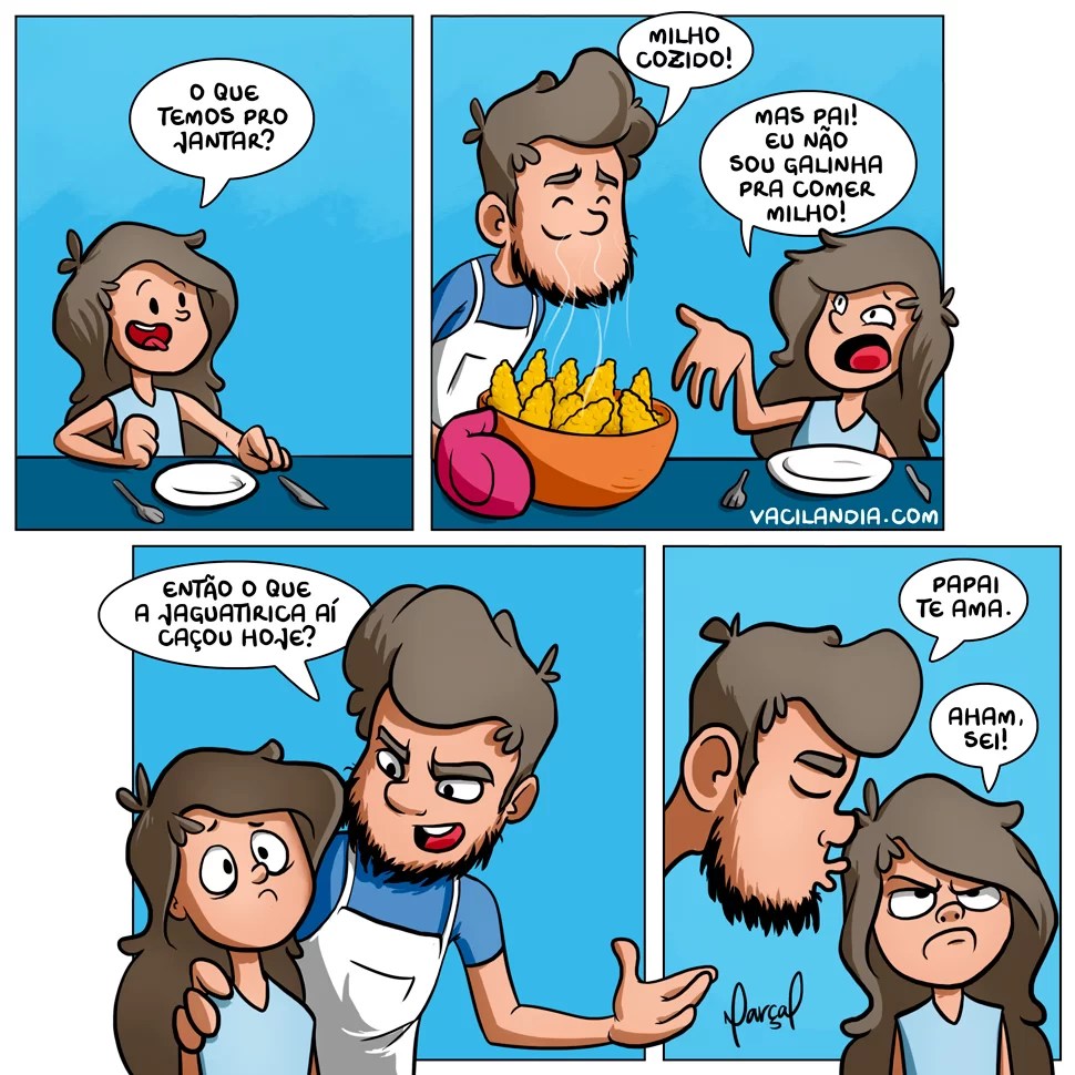 Bocos e o que tem pro jantar